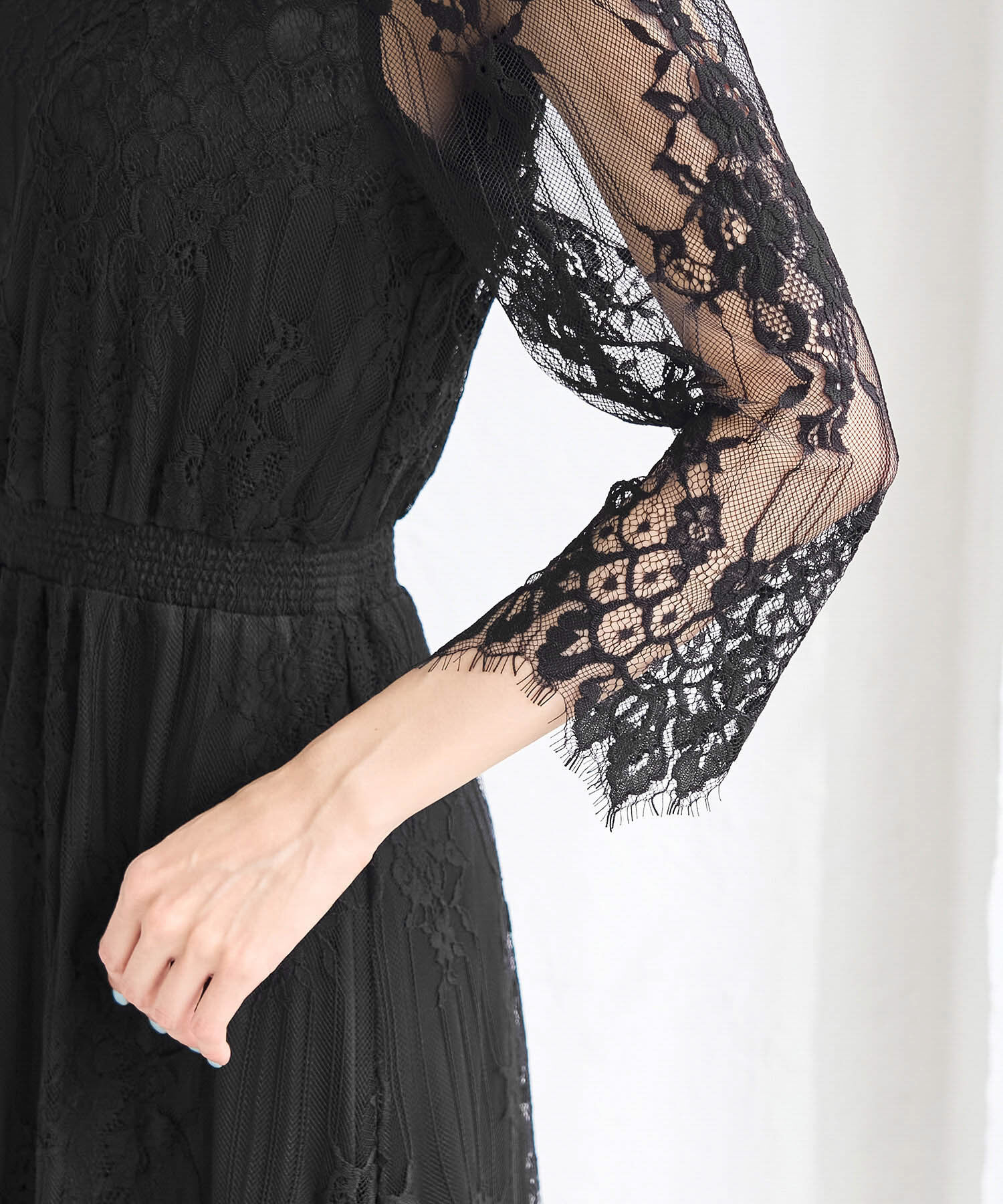 Rope&rsquo;Picnic「【Mon E&rsquo;toile/モンエトワール】【結婚式にも】レースDRESS」|ドレス|