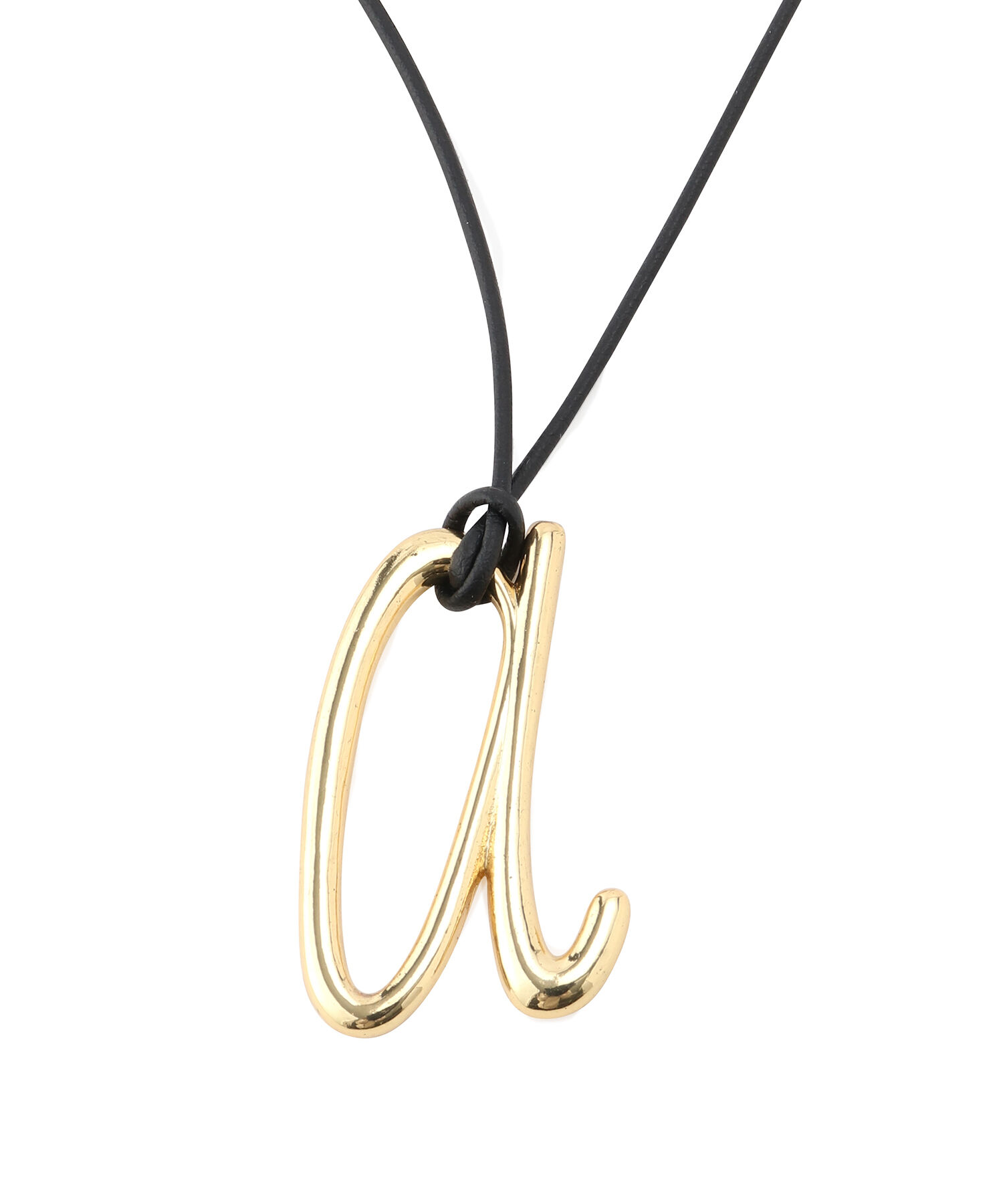 ADAM ET ROPE'「イニシャルネックレス」|ネックレス|