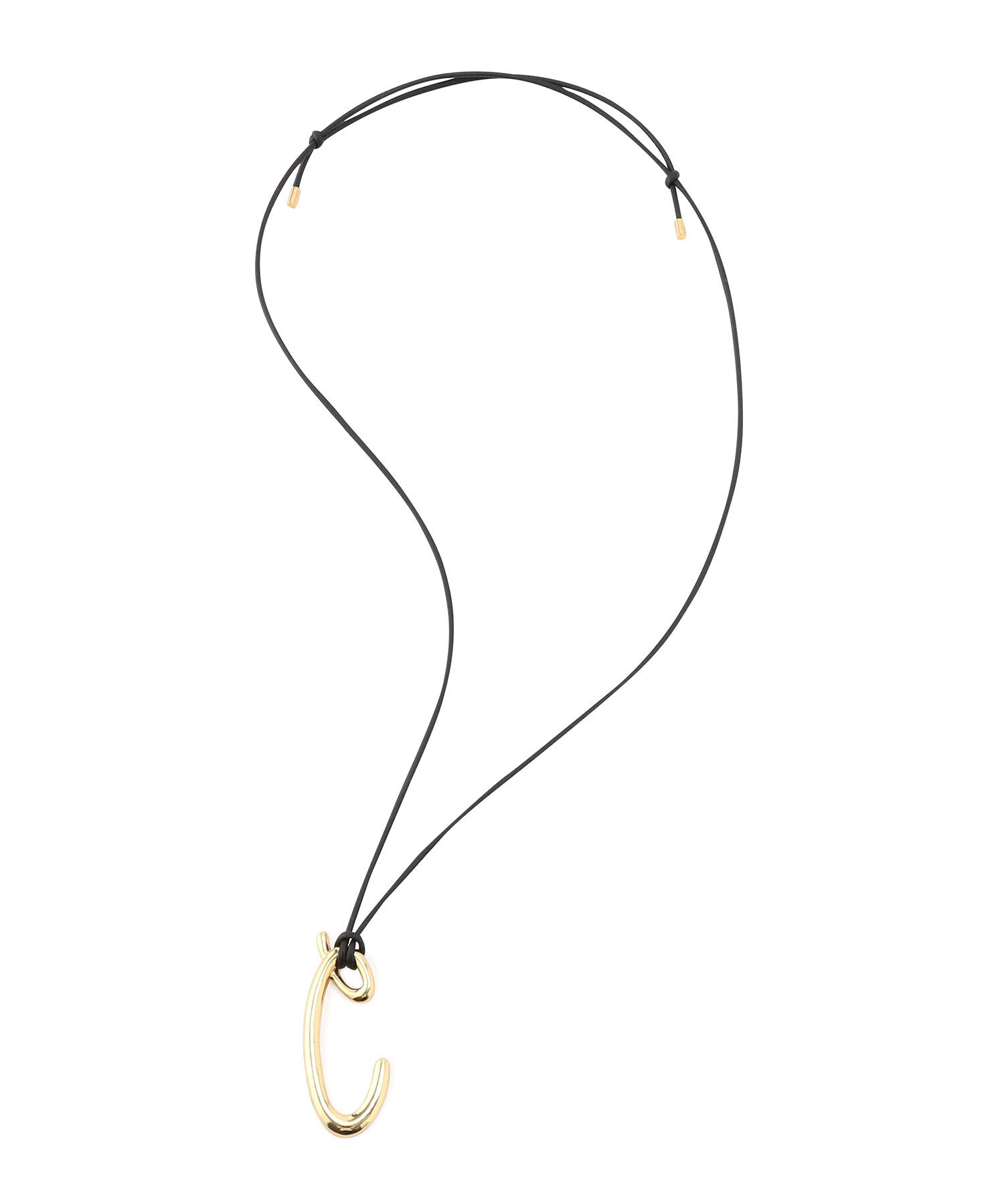 ADAM ET ROPE'「イニシャルネックレス」|ネックレス|