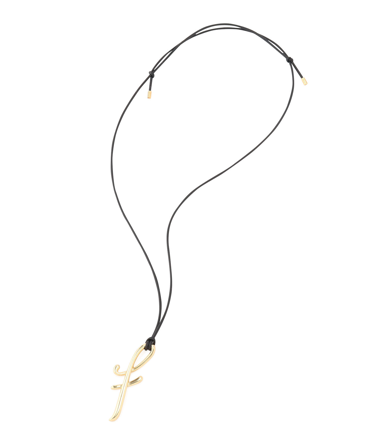 ADAM ET ROPE'「イニシャルネックレス」|ネックレス|