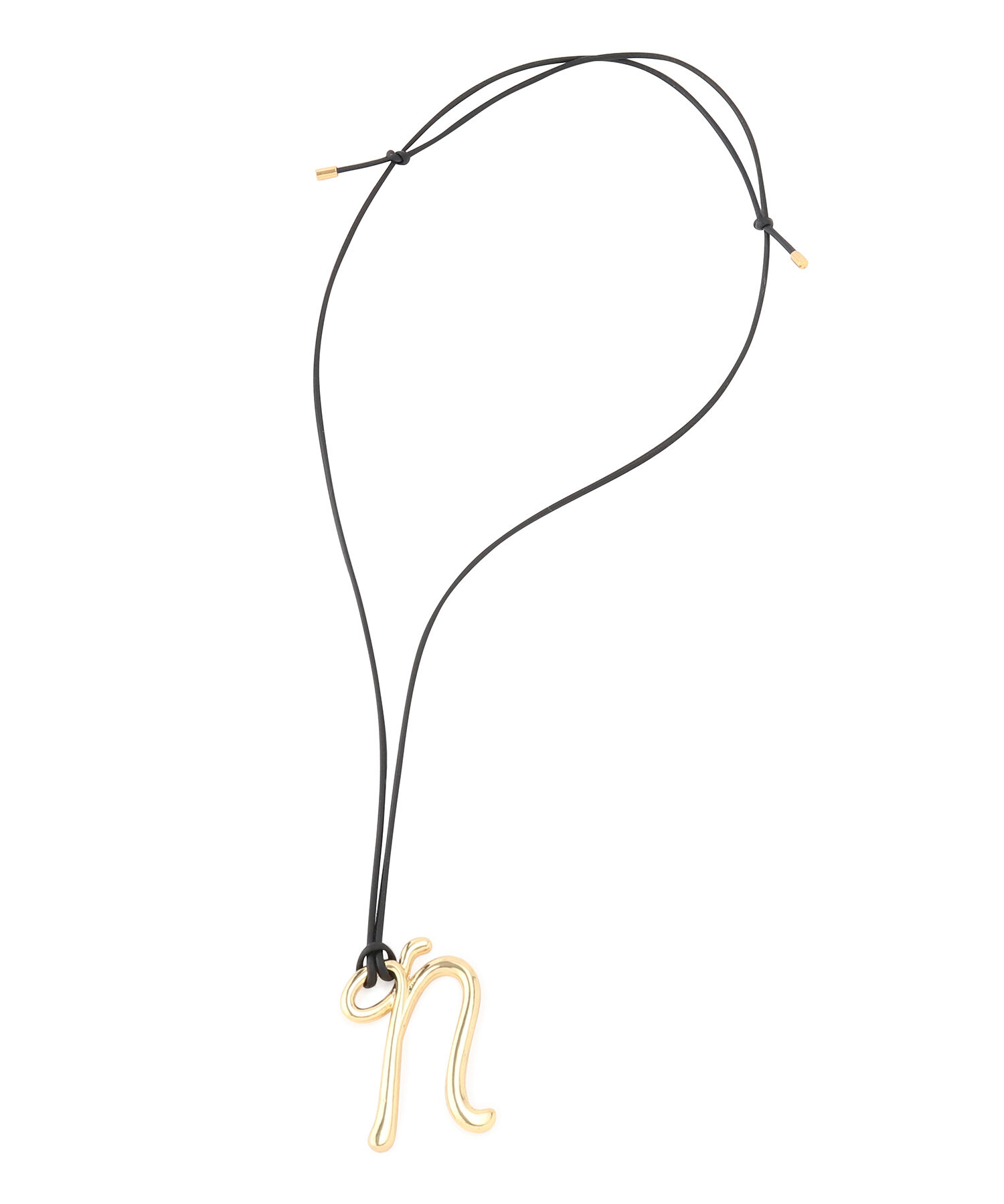 ADAM ET ROPE'「イニシャルネックレス」|ネックレス|