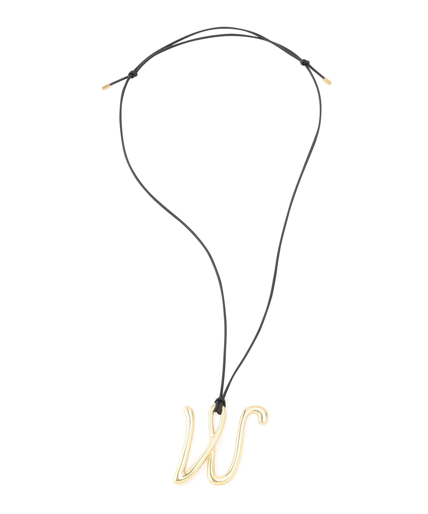 ADAM ET ROPE'「イニシャルネックレス」|ネックレス|