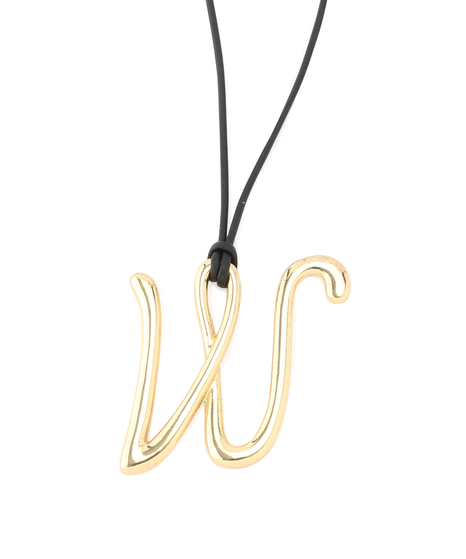 ADAM ET ROPE'「イニシャルネックレス」|ネックレス|