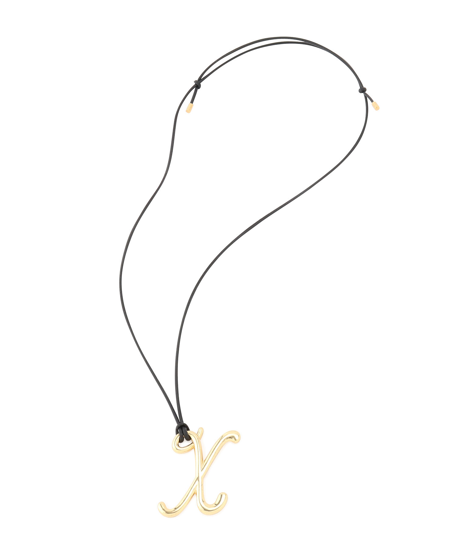 ADAM ET ROPE'「イニシャルネックレス」|ネックレス|