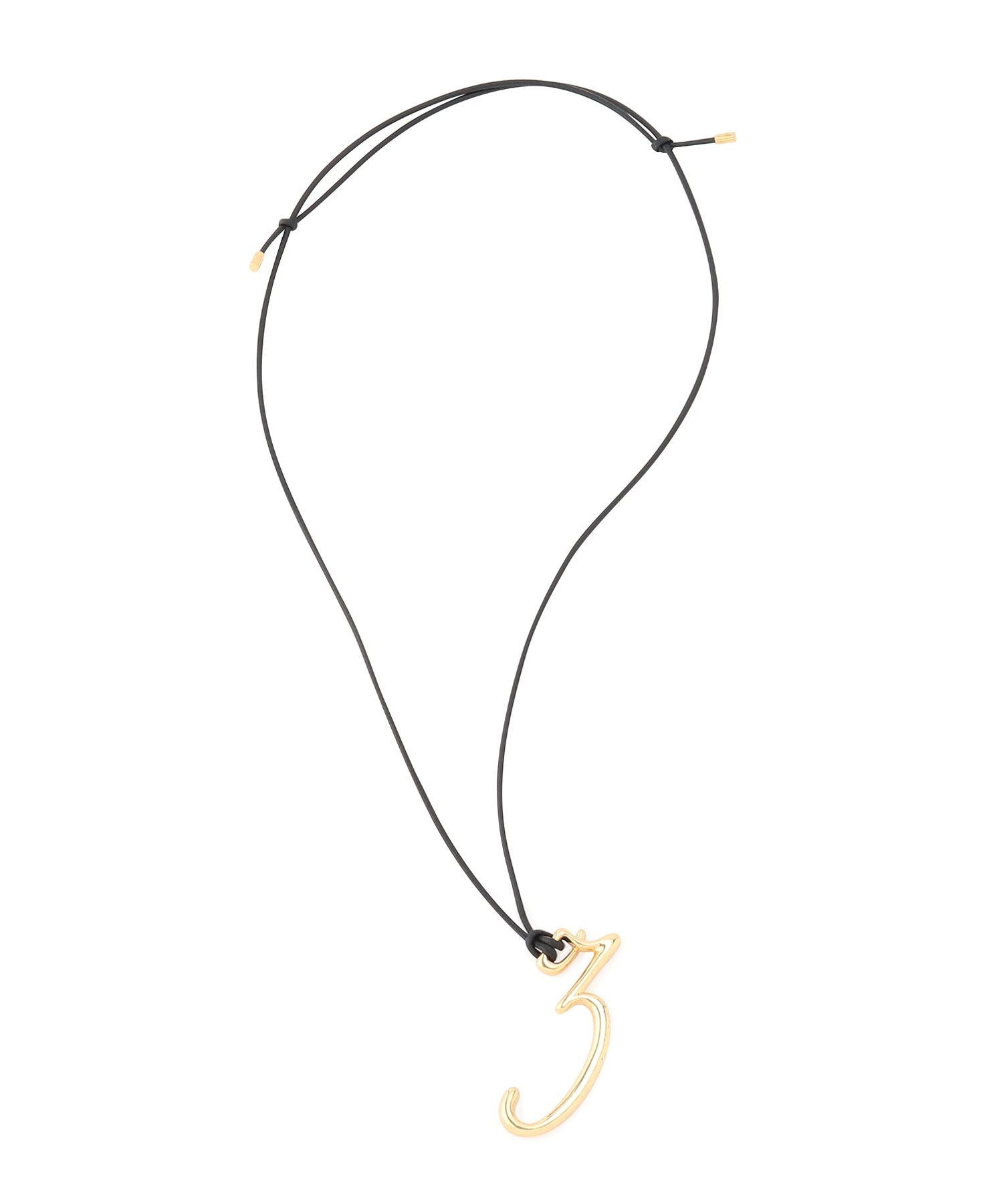 ADAM ET ROPE'「イニシャルネックレス」|ネックレス|