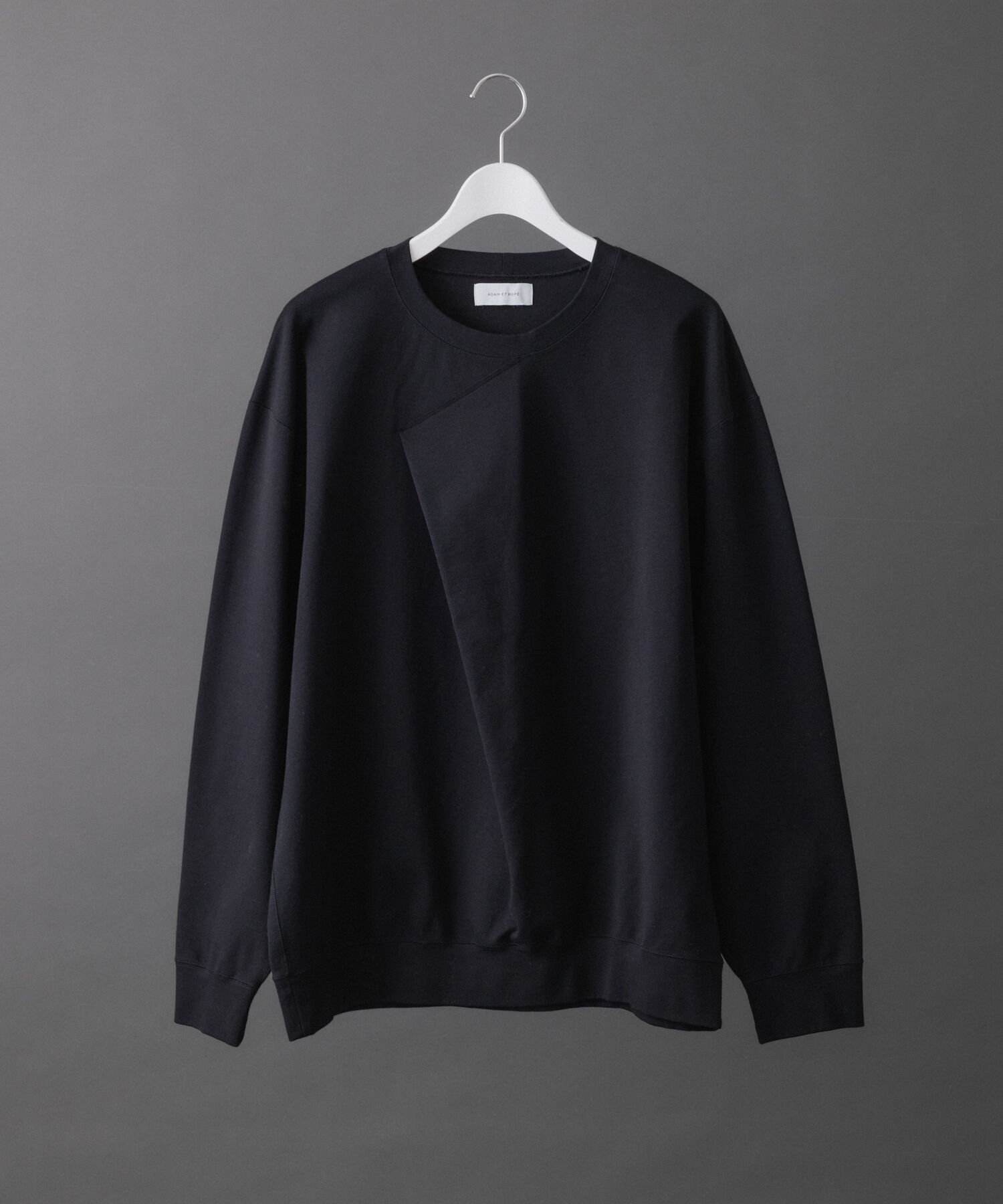 ADAM ET ROPE'「フロントタック ロングスリーブ Tシャツ / ルーズシルエット / UNISEX」|Tシャツ・カットソー|