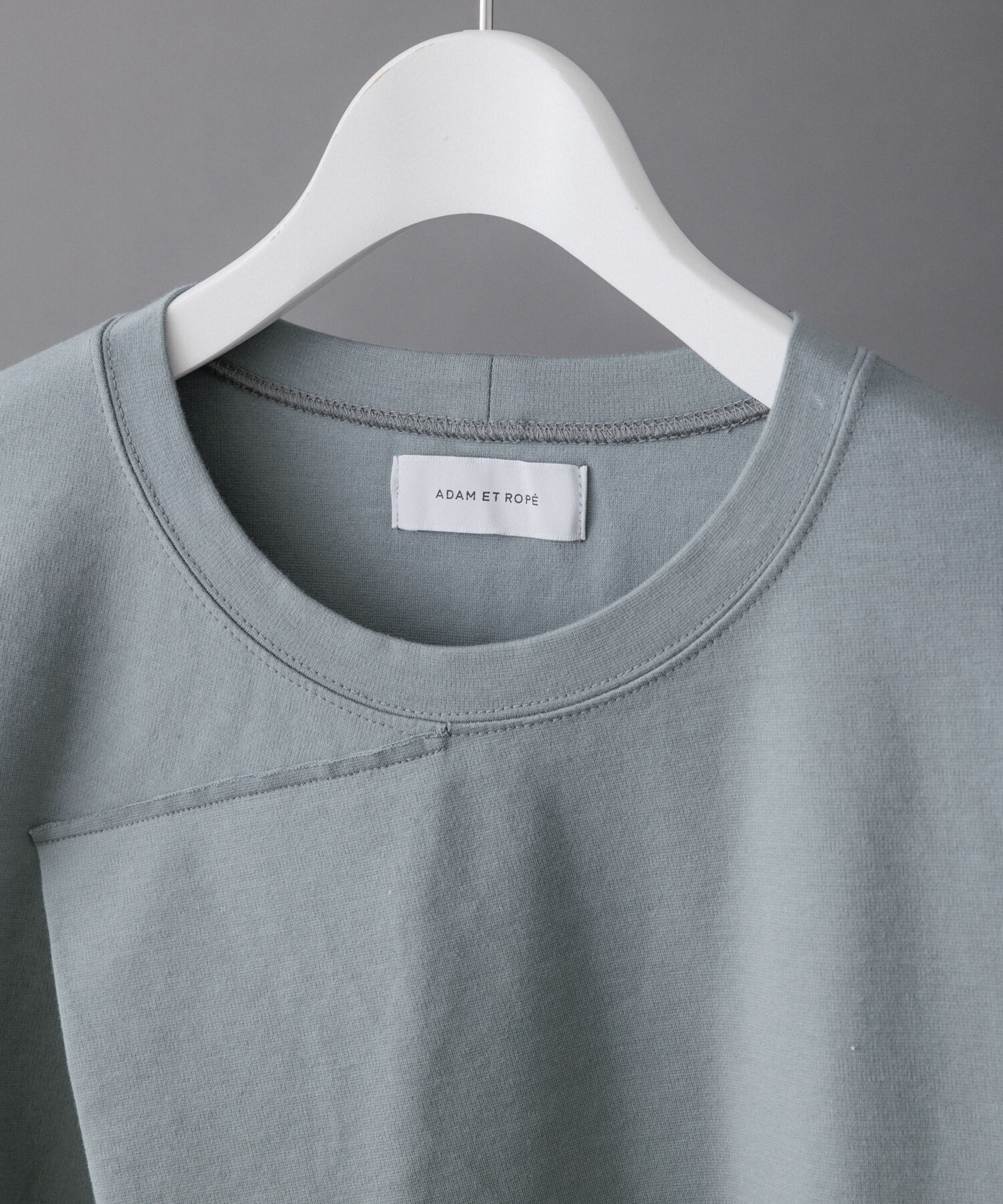 ADAM ET ROPE'「フロントタック ロングスリーブ Tシャツ / ルーズシルエット / UNISEX」|Tシャツ・カットソー|