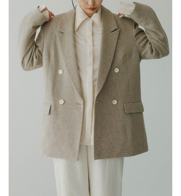 ADAM ET ROPE'「ウールネップテーラードジャケット」|その他|