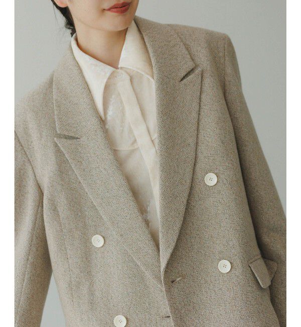 ADAM ET ROPE'「ウールネップテーラードジャケット」|その他|