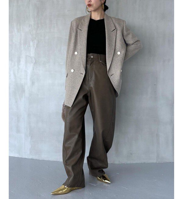 ADAM ET ROPE'「ウールネップテーラードジャケット」|その他|