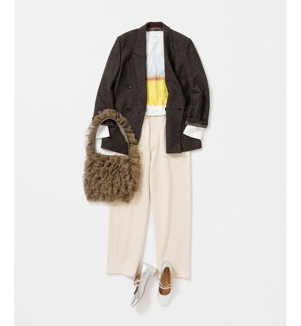 ADAM ET ROPE'「ウールネップテーラードジャケット」|その他|