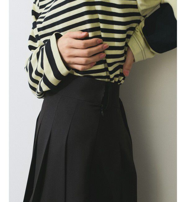 ADAM ET ROPE'「【WEB限定】2WAYプリーツワンピース」|ワンピース|