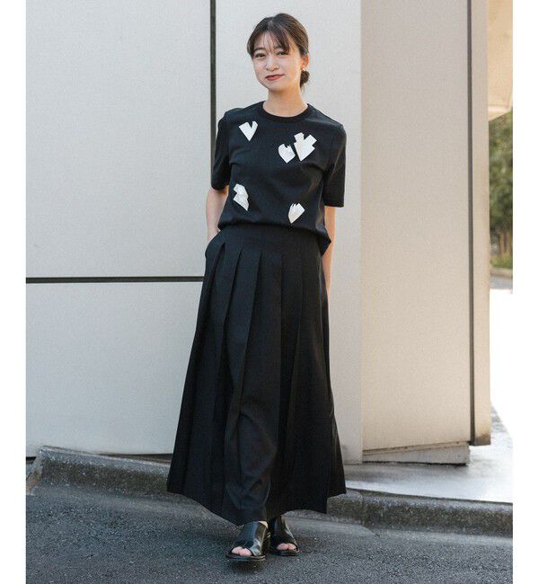 ADAM ET ROPE'「【WEB限定】2WAYプリーツワンピース」|ワンピース|