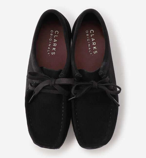 「Clarks | WALLABEE BLACK WOMEN」|ビジネス・ドレスシューズ|