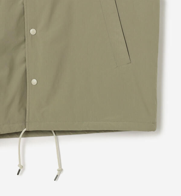 DANTON「DANTON | ピーチタフタ 中綿コーチジャケット MEN」|ブルゾン・スタジャン|