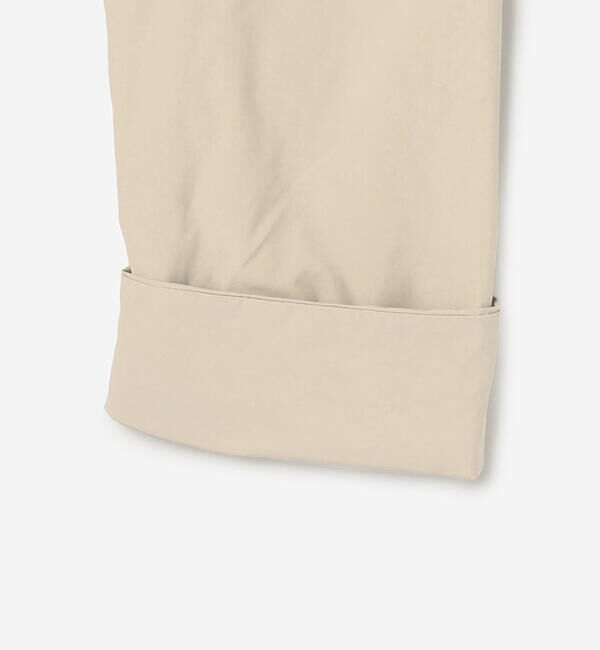 DANTON「DANTON | ピーチタフタ 中綿ノーカラージャケット WOMEN」|ブルゾン・スタジャン|