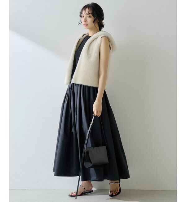  「ムートンフードジレ」|ベスト・ジレ|