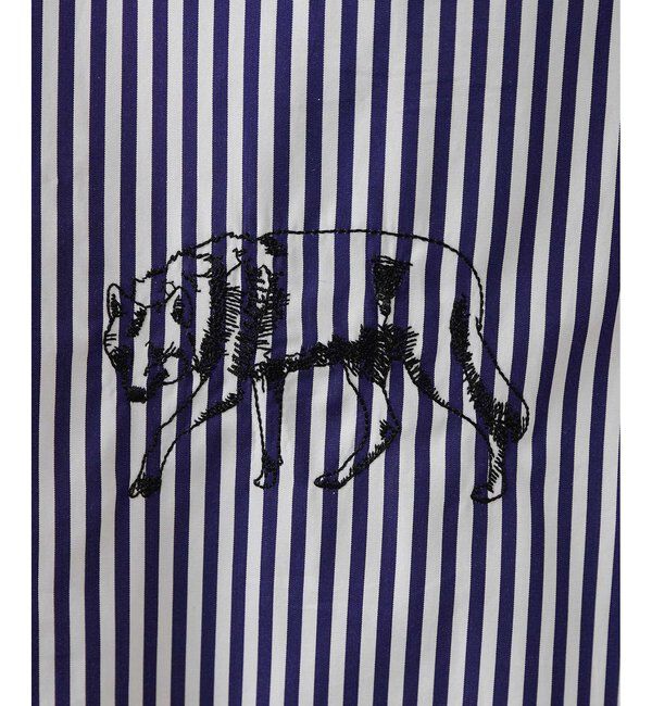  「Thomas Masonアニマル刺繍シャツ」|シャツ・ブラウス|