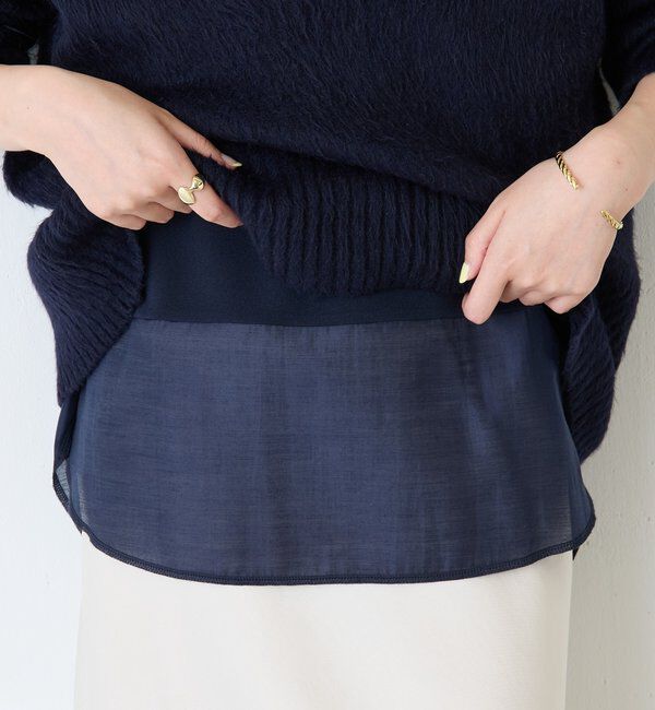  「ジョーゼットロンTEE」|Tシャツ・カットソー|