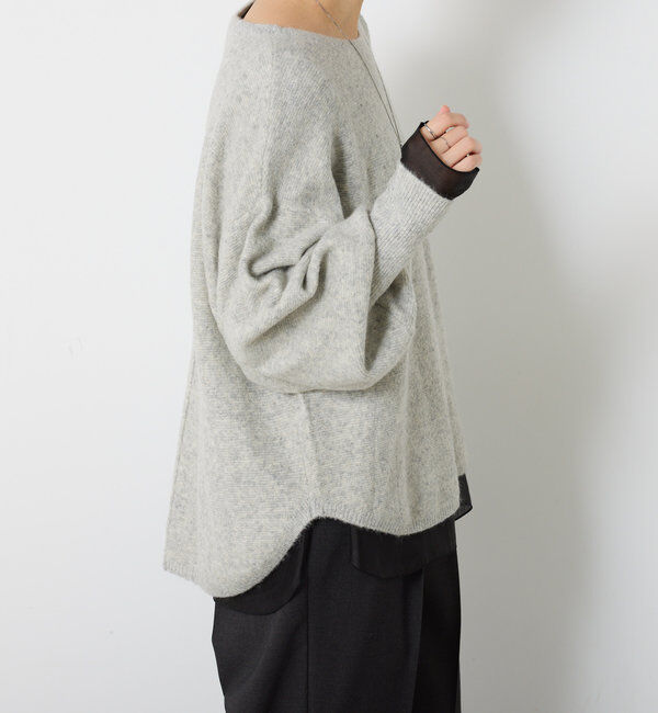  「 裾シアーロンT」|Tシャツ・カットソー|