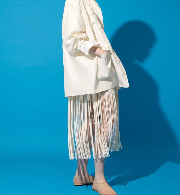  「【CEPIE./セピエ】フリンジバスクシャツ」|Tシャツ・カットソー|