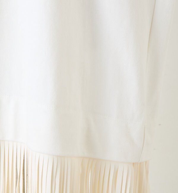  「【CEPIE./セピエ】フリンジバスクシャツ」|Tシャツ・カットソー|