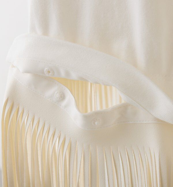  「【CEPIE./セピエ】フリンジバスクシャツ」|Tシャツ・カットソー|