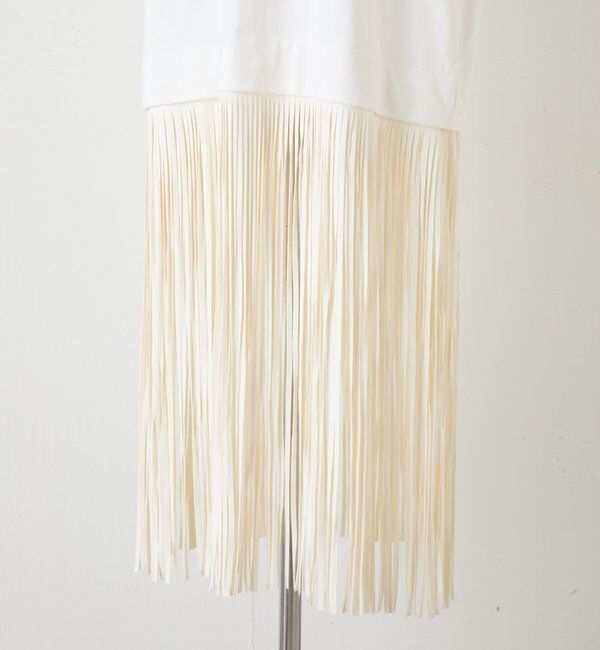  「【CEPIE./セピエ】フリンジバスクシャツ」|Tシャツ・カットソー|