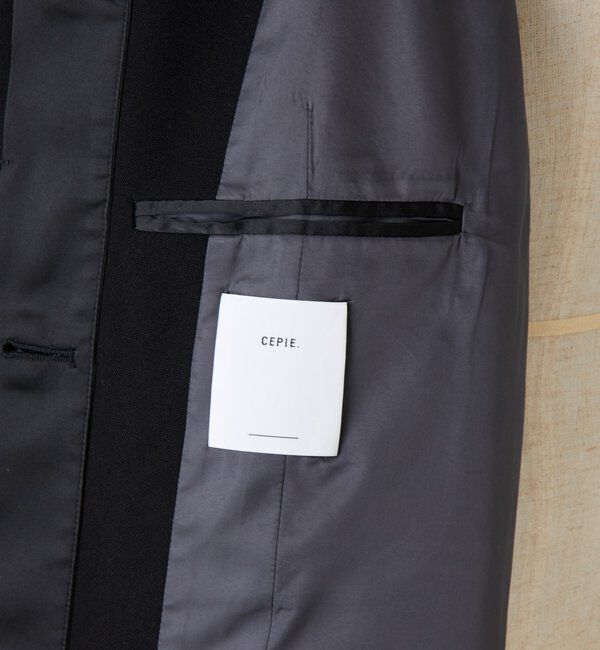  「【CEPIE./セピエ】ノーカラージャケット」|ベスト・ジレ|
