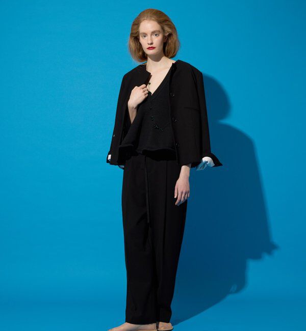  「【CEPIE./セピエ】ノーカラージャケット」|ベスト・ジレ|