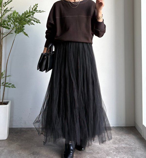  「ダブルチュールスカート」|スカート|