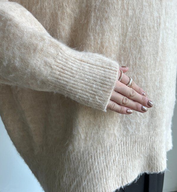  「深Vスリットニット」|ニット・セーター|