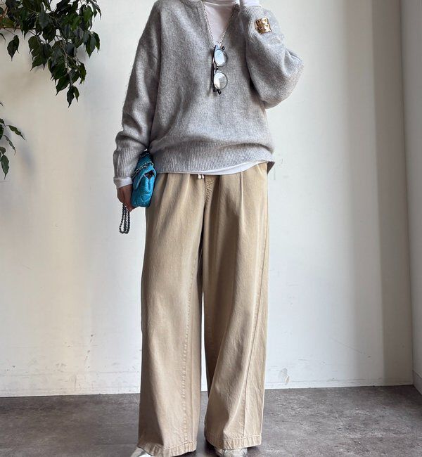  「深Vスリットニット」|ニット・セーター|