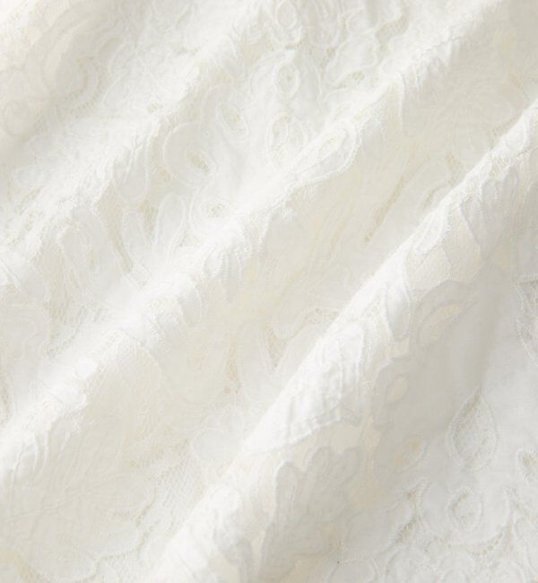  「【a Nice （ア ・ニース）】クラフトレーススカート」|スカート|