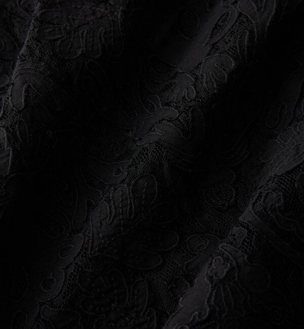  「【a Nice （ア ・ニース）】クラフトレーススカート」|スカート|