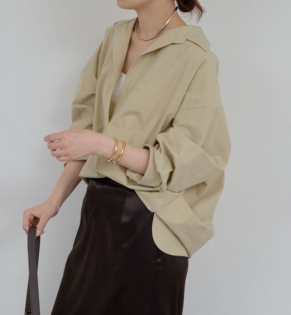  「スキッパーシャツ」|シャツ・ブラウス|