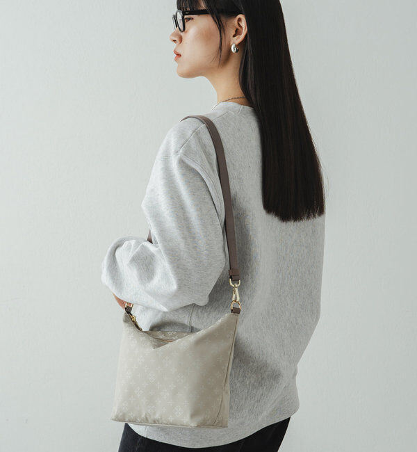  「ナイロンジャガードシンプルショルダーバッグ」|ショルダー・メッセンジャー|