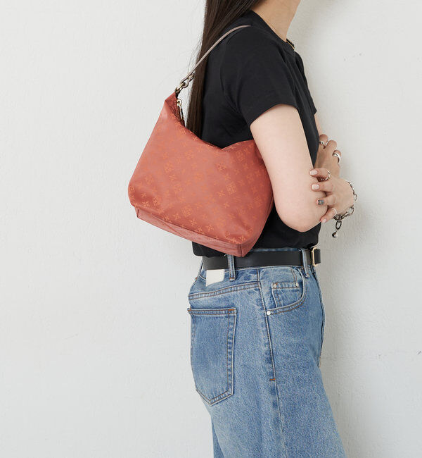  「ナイロンジャガードシンプルショルダーバッグ」|ショルダー・メッセンジャー|