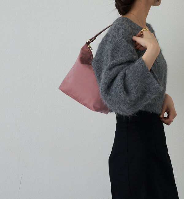  「ナイロンジャガードシンプルショルダーバッグ」|ショルダー・メッセンジャー|