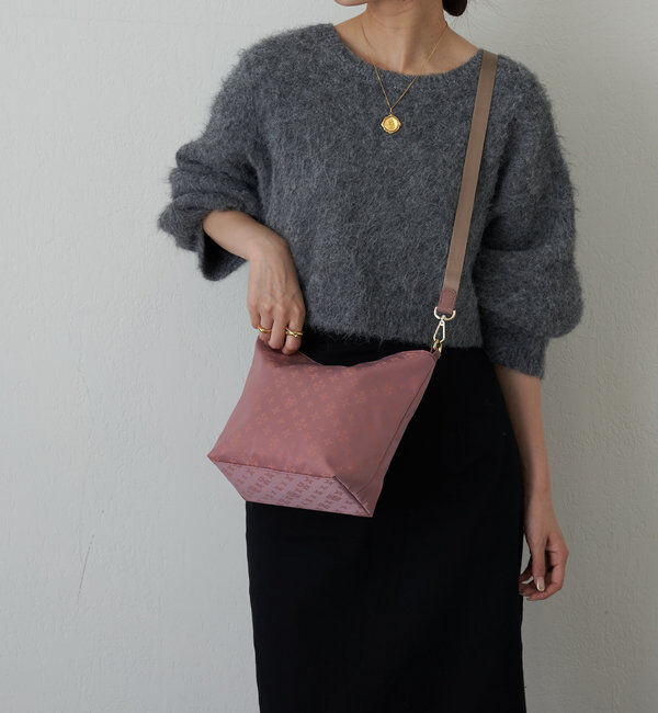  「ナイロンジャガードシンプルショルダーバッグ」|ショルダー・メッセンジャー|