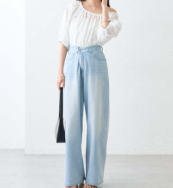  「カットオフオーバーダイデニム」|デニム|