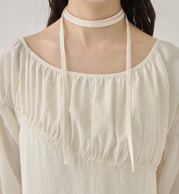  「ドロストティアードワンピース	」|ワンピース|