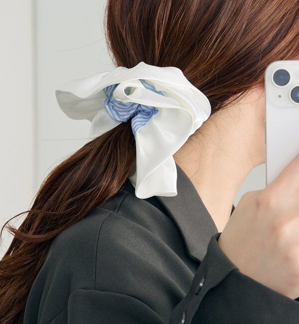  「サテンストライプシュシュ」|その他|