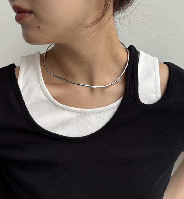  「〈GOLDY/ゴールディ〉チェーンMIXウェーブチョーカー」|リング|