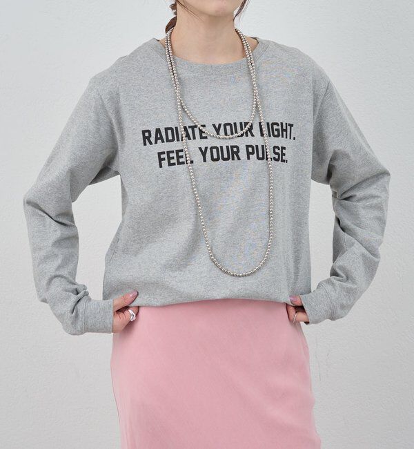  「【26SS予約】オリジナルロゴロンTEE」|Tシャツ・カットソー|