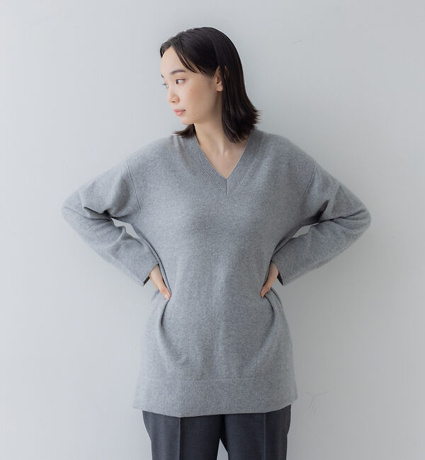 collex「ウルグアイウールVネックプルオーバー」|ニット・セーター|