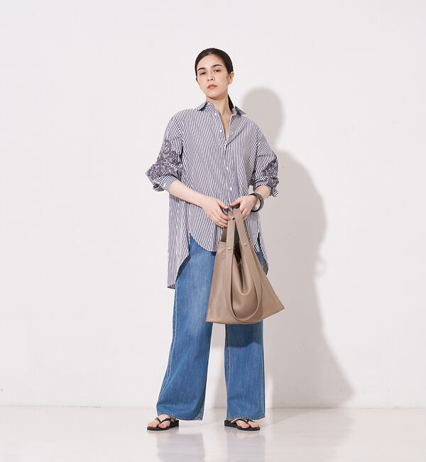 collex「【WEB限定】【BEAURE/ヴュレ】カウレザー 2WAY ハンドル トートバッ」|トートバッグ|