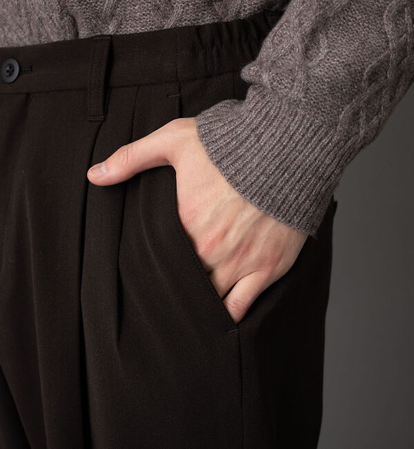 ABAHOUSE「【Outlast/アウトラスト】 テーパード ストレッチ イージーパンツ / ス」|その他|