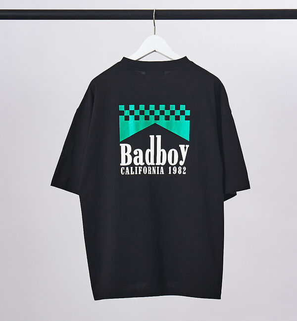 ABAHOUSE「【BADBOY / バッドボーイ】 パロディ ロゴ Tシャツ」|Tシャツ・カットソー|