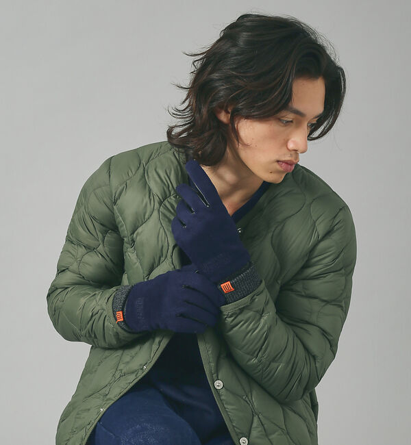 ABAHOUSE「【UNIVERSAL OVERALL / ユニバーサル オーバーオール】レザーコ」|手袋|